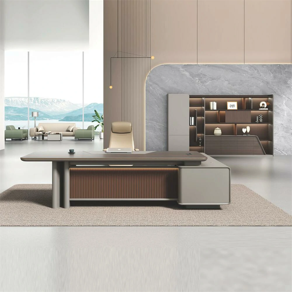 Deluxe Manager's Desk and Chair